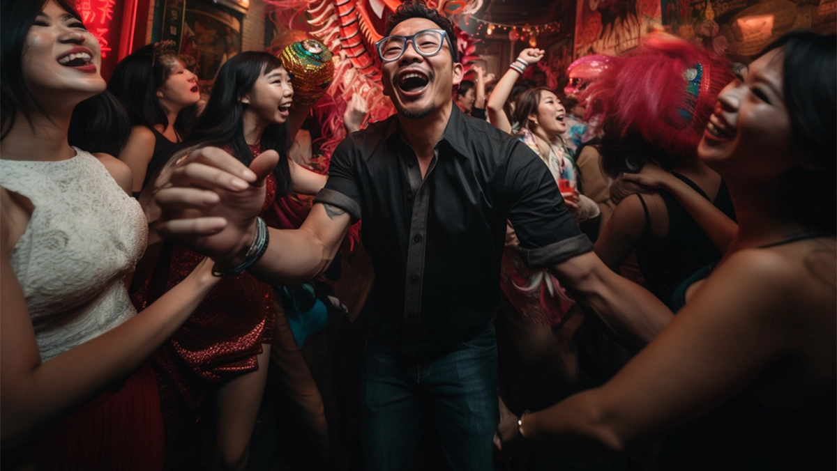 Couple planning their next adventure